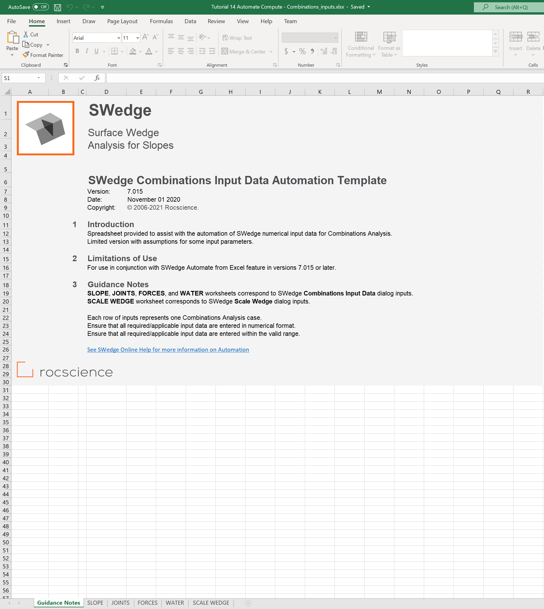 Input Excel File